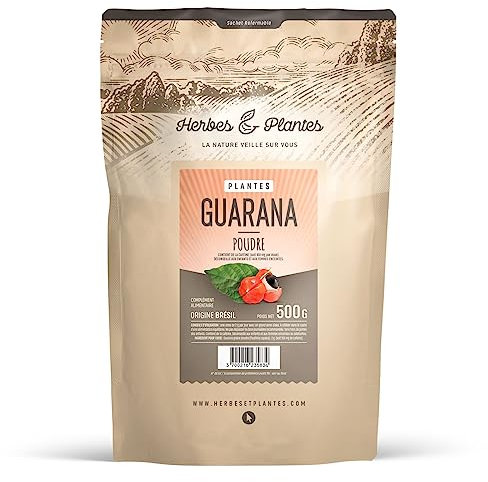 Guarana en poudre 500 gr