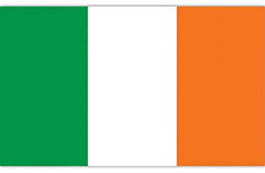TrendClub100® Fahne Flagge „Irland Ireland IE“ - 150x90 cm / 90x150cm