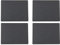 Lind DNA Tischset Square L - Nupo - 4er Set (Square anthrazit)