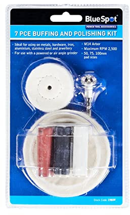Blue Spot Tools - 7 PCE Buffing and Polishing Kit