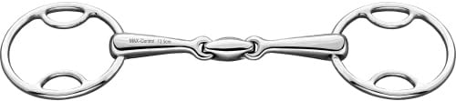 Sprenger MAX-Control 3-Type-Trense 16 mm mit Stangenwirkung - Edelstahl rostfrei, 125 mm Weite