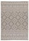 TESSO LIVING In- & Outdoor Kurzflor Teppich, rutschfest, Balkon Terrasse Küchenteppich, Boho Ethno -Beige - 80cm x 150cm - UV- und Witterungsbeständig, Moderner Teppich