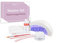 Emmi Nail Gelnägel Starterset UV/LED Galaxy Naturnagel Basics – 10-tlg. Nagelset mit Lichthärtungsgerät & 1-Phasen-Gel | Profi Set zur Naturnagelverstärkung | Nägel selber machen | Made in Germany