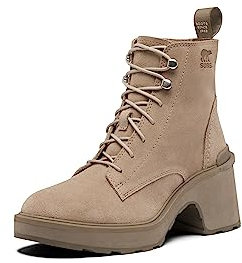 SOREL Stivale da donna con tacco alto, Omega Taupe, Sabbia bagnata, 10