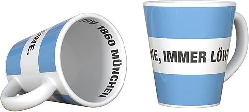 TSV 1860 München Tasse Becher Kaffeetasse ** Einmal Löwe immer Löwe **