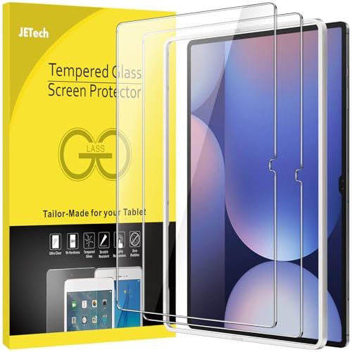 JETech Verre Trempé pour Samsung Galaxy Tab S10 Ultra/Tab S9 Ultra 14,6 Pouces avec Outil d'Installation Facile, Film en Protection Écran, HD Clair, Lot de 2