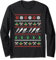 Ugly Christmas Ski Jumping Outfit Ski Jumper Langarmshirt