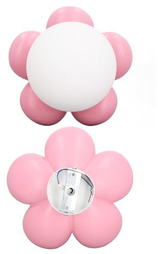 Blumen Wandlampe für Kinderzimmer, Nachtlichtlampe für Kleinkinder, LED Nachttischlampe, Kleine Nachttischlampe für Schlafzimmer, Leseschreibtischlampe, Nachtlicht Wandleuchte