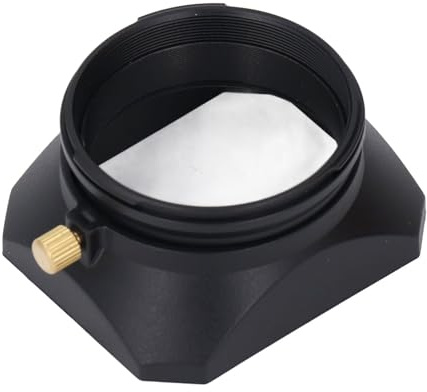 Square Metal Lens Hood, with 49mm Adapter Ring, Lens Hood Shade for X100V X100VI X100F X100 X100T X100S X70 Camera (Black)