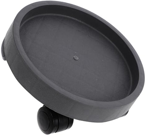 TOYANDONA 1Pc Removable Flowerpot Tray with Movable Wheels Planter Stand for Use Unique Water Storage Design Wheels for Easy Mobility