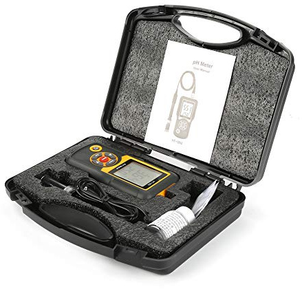 CHICIRIS HT 1202 High Digital Water Quality Tester PH MV Tester Temperature Meter 0~14PH, Digital PH Meter