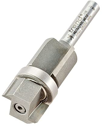 Trend Double Overlap Router Cutter 90°, 18mm, 1/4 Inch Shank, TC | Ideal For Cutting Double Overlap Joints At 90 Degrees With A Durable Tungsten Carbide Tip, 46/7X1/4TC