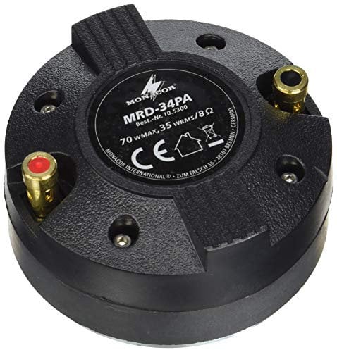 MONACOR MRD-34PA PA-Horntreiber, 35W, 8 ohm