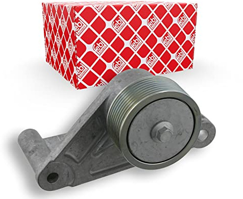 febi bilstein 23273 Umlenkrolle mit Halter, für Keilrippenriemen, 1 Stück
