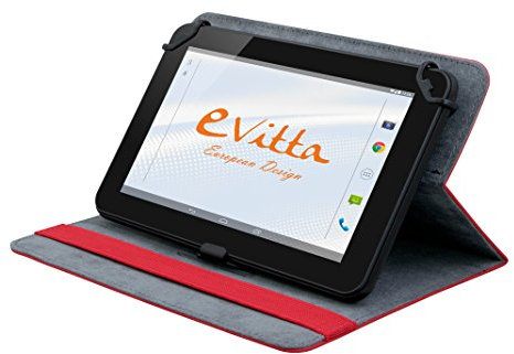 e-Vitta Stand 2P - Funda para Tablets de 7, Rojo