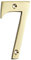 Mila 590727 UPVC Fenstergriff, Hausnummer 7-Gold Poliert