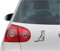 INDIGOS UG Aufkleber - Autoaufkleber - JDM - Die Cut - Rhodesian Ridgeback Dog Decal Laptop Window Sticker - schwarz - 88mmx 99mm