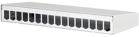 Metz CONNECT 130861-1602-E Patch Panel White 300 mm 43.6 mm 110 mm