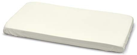 Cambrass - Sabana Bajera algodón - Sabana Ajustable con Gomas - Ropa de Cama para bebé con Tratamiento Sanitized - minicuna 50x82x10 cm Beige