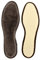 GreenFeet Einlegesohlen aus echtem Lammfell, braun, Gr. 36-46, Damen, Herren, warme Füße, nachhaltige Wärmesohlen, Wintersohlen, mit Lederfaserboden