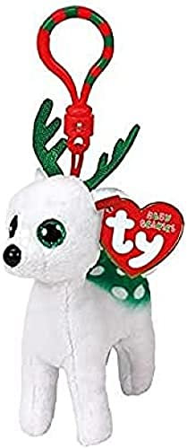 TY – TY37252 – Beanie Boo' s – Schlüsselanhänger Peppermint das Rentier