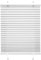 Victoria M. Indiva Lite Estor Plisado sin Taladrar, Plisseé Cortina Plisada con Soporte de Abrazadera para Ventanas y Puertas, 45 x 100 cm, Blanco