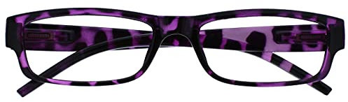 The Reading Glasses Company Die Lesebrille Unternehmen Lila Schildpatt Leicht Komfortabel Leser Herren Damen Lesehilfe R32-5 +2,50