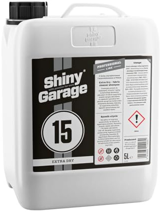 SHINY GARAGE Extra Dry 5 L | Sicherer Reiniger für Dachhimmel & empfindliche Polster ohne Durchnässen
