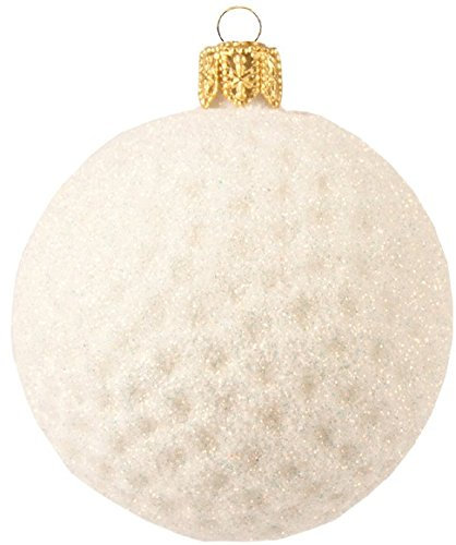 Gartenschätze Christbaumschmuck,Weihnachtskugel, Golfball, 11 cm