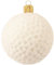 Gartenschätze Christbaumschmuck,Weihnachtskugel, Golfball, 11 cm