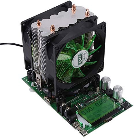 180 Watt Einstellbare Konstantstrom Elektronische Last 200 V 20A Batterie Tester Entladung Kapazität Tester Modul für Power Bank Kapazität Prüfung mit Kühlkörper Fan