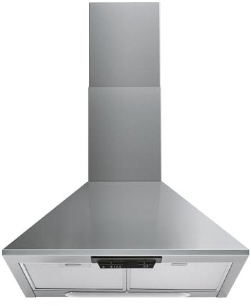 Indesit 60cm Chimney Cooker Hood - Silver