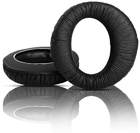 YunYiYi Ersatz-Ohrpolster kompatibel mit Sony MDR-RF865R MDR-RF865RK MDR-RF970R MDR-960R MDR-RF925R MDR-RF860F Kopfhörer, Schwarz, 1 Paar
