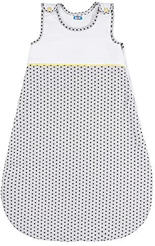 Sweety Fox - Baby Sommerschlafsack - 1TOG - Bio-Baumwolle - 90cm (12-18 Monate) - Grau