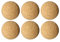 lennonsi Tischfussball Kickerbälle Ball 36 mm sehr leise Naturkork Kork Kicker Bälle Tischfussball, Kicker Ball, Tischfussball-Bälle