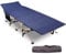 REDCAMP Feldbett Klappbar, XXL Campingbett Klappbett für Indoor Outdoor Camping Strand Reisen Klettern Blau