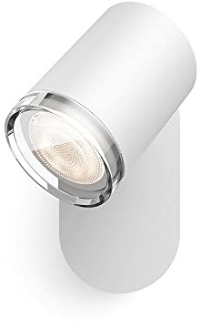 Philips Hue Adore White Ambiance Smart LED Spotlight with Dimmer Switch. For Bathroom Lighting. With Bluetooth. Works with Alexa, Google Assistant and Apple HomeKit