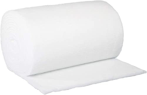 celloexpress Fire Retardant Polyester Wadding/Batting for Quilting, Upholstery, Sewing, and Padding (6oz Fire Retardant, 1/4m - 50cm x 67cm)