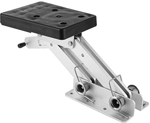 Aramox Motor Motorhalterung, Außenbordmotor-Halterung,Aluminium-Außenborder-Zusatzmotorhalterung Halterung Einstellbar für 2-Takt 7,5-20 PS