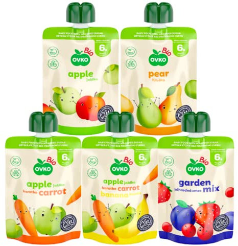 Karottenapfelpüree nach 6 Monaten BIO 90 g Ovko