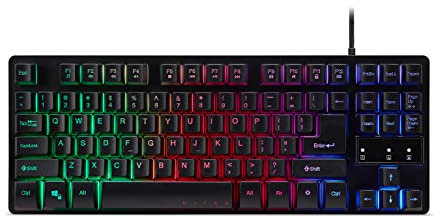 Acer Nitro TKL gaming keyboard NKW120 - (TenKeyLess, RGB lighting, USB, black)