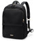 GOLF SUPAGS Laptop Backpack for Women Slim Computer Bag Work Travel College Backpack Purse Fits 15.6 Inch Notebook (Black)
