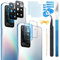 2 Stück Rückkamera Objektiv Glas Ersatz für Xiaomi Redmi 10 2021 2022 Back Rück Kamera Linse Glas Rückseite Linse Redmi 10 2021 2022 Mit Reparaturset