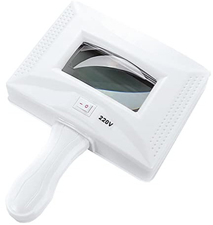 BATIVE Woods Lamp Hautanalysator, Tragbare Vergrößerungsanalysatorlampe, Gesichtshautscanner Für Zuhause Und Haustiere, Spektralbereich 320–400 M, Für Die Hautpflegediagnose, SPA-Salonausrüstung