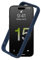 RHINOSHIELD Bumper Case Compatible with [iPhone 15 Pro Max] | CrashGuard - Shock Absorbent Slim Design Protective Cover 3.5M / 11ft Drop Protection - Navy Blue