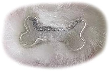 Einzigartige Knochen-Haarspange, Y2K, niedliche Haarspange, Plüsch, Hundeknochen, lustige Haarspangen, Brosche, Halloween-Schmuck, Geschenk, Cartoon-Knochen-Haarspangen