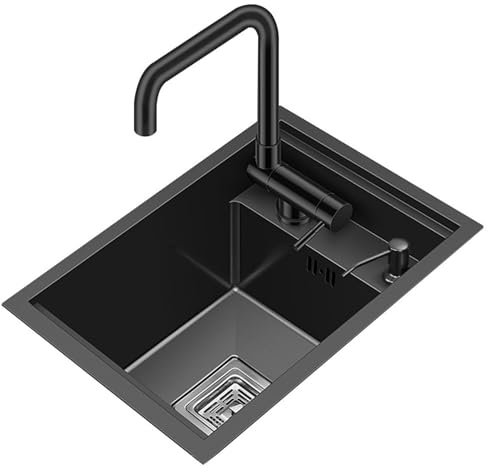 Impianti Lavello per Barre Cucina per Appartamenti E Ville Lavello da Cucina Ad Incasso A Scomparsa Lavello Compatto Camper E Roulotte con Coperchio Lavandino Lavastoviglie Cucina