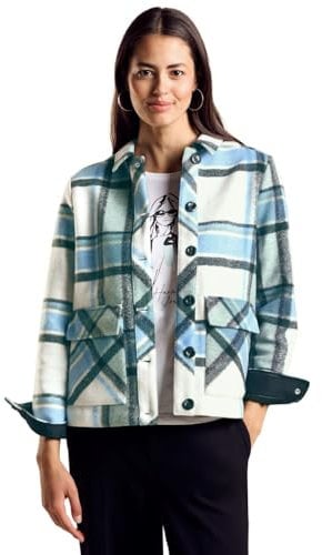 STREET ONE Damen A212241 Kurze Jacke, Lucid White, 36