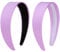 2 Pieces Purple Padded Headbands for Women, Trendy Headbands for Women, Thick Headbands, Non-Slip Flat Headband, Women's Headbands for Hair Fashion, Hair Accessories for Daily Use