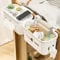 AYGCI Bett Organizer Zum Einhängen, Hängebett Organizer Aufbewahrungskorb Nachttisch Caddy Tasche Bettablage für Zuhause, Büro, Schule, Wohnheim, Zimmer, Etagenbett